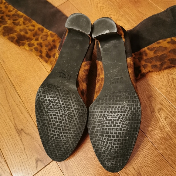 Stuart weitzman leopard print 5050 boots - Picture 7 of 8